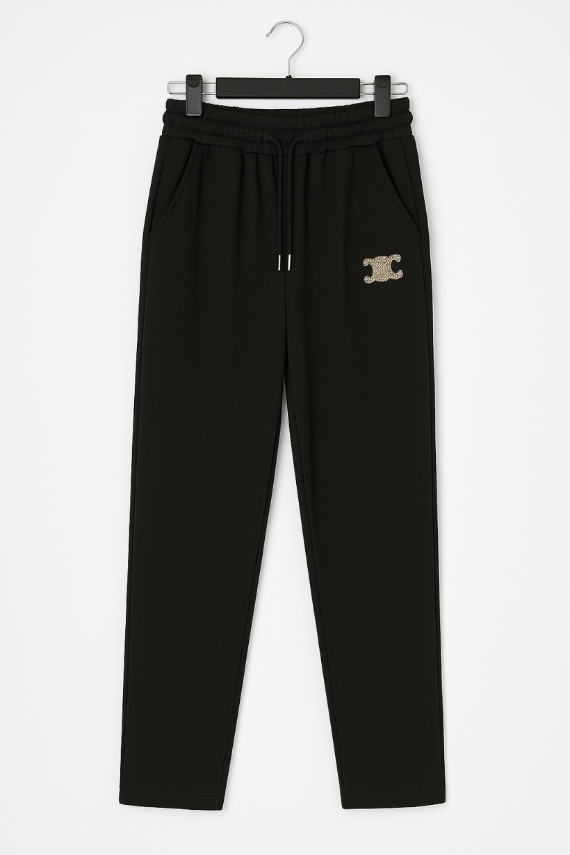 Spodnie dresowe czarne megi 1868