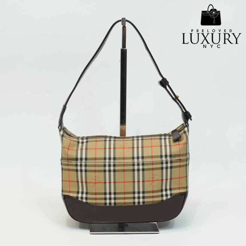 BURBERRY Nova Check Handbag