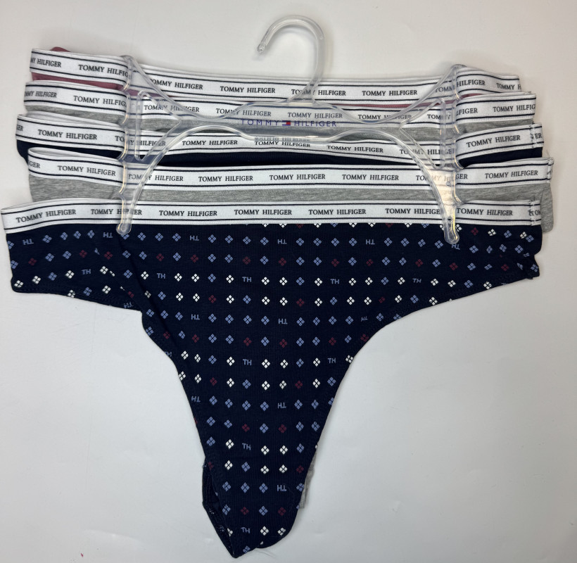 Stringi pięciopak Tommy Hilfiger XL