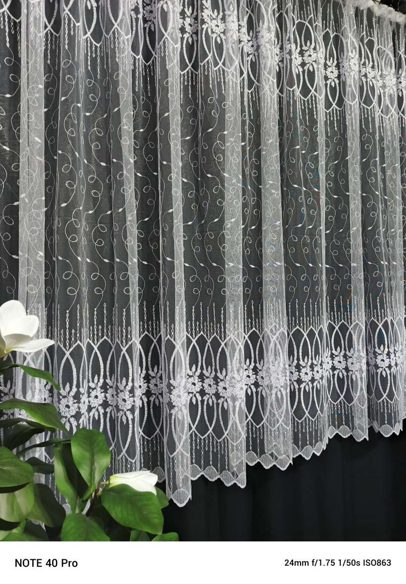 Firana gotowa siatka turecka 300x180cm F458