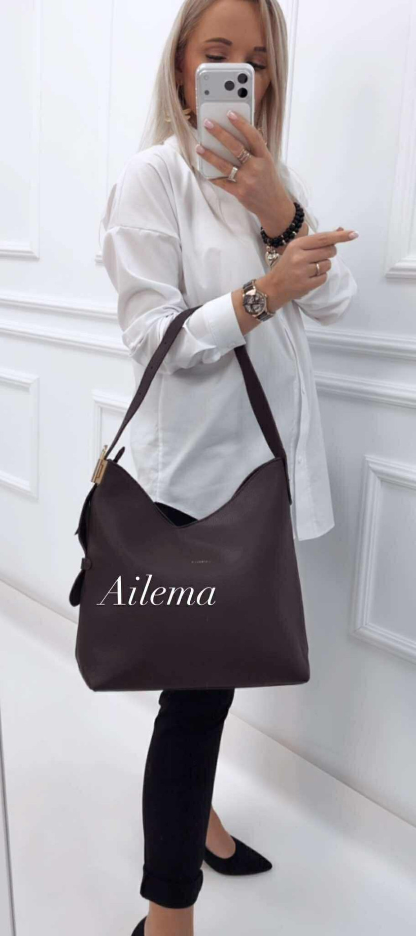 WYPRZEDAŻ Torebka shopperka Unibella XS5276P na ramię