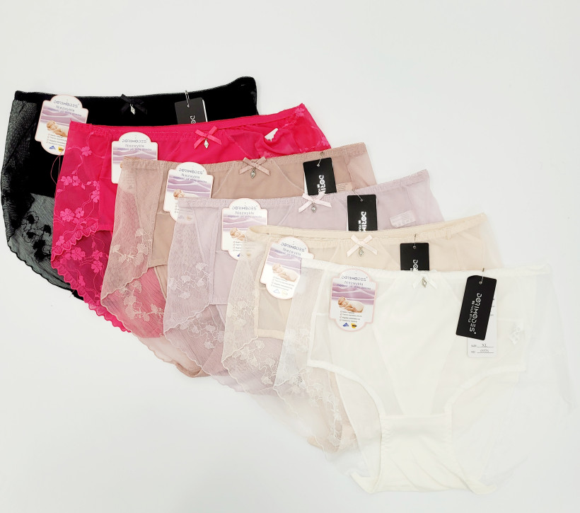 Majtki z siateczką i kokardką 0976