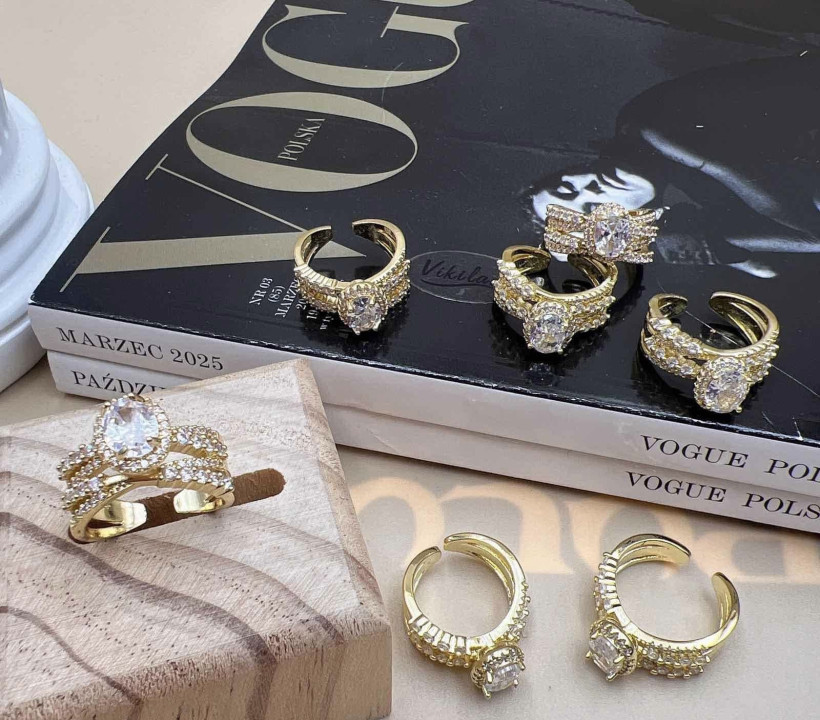 Pierścionek oczko 14098 F