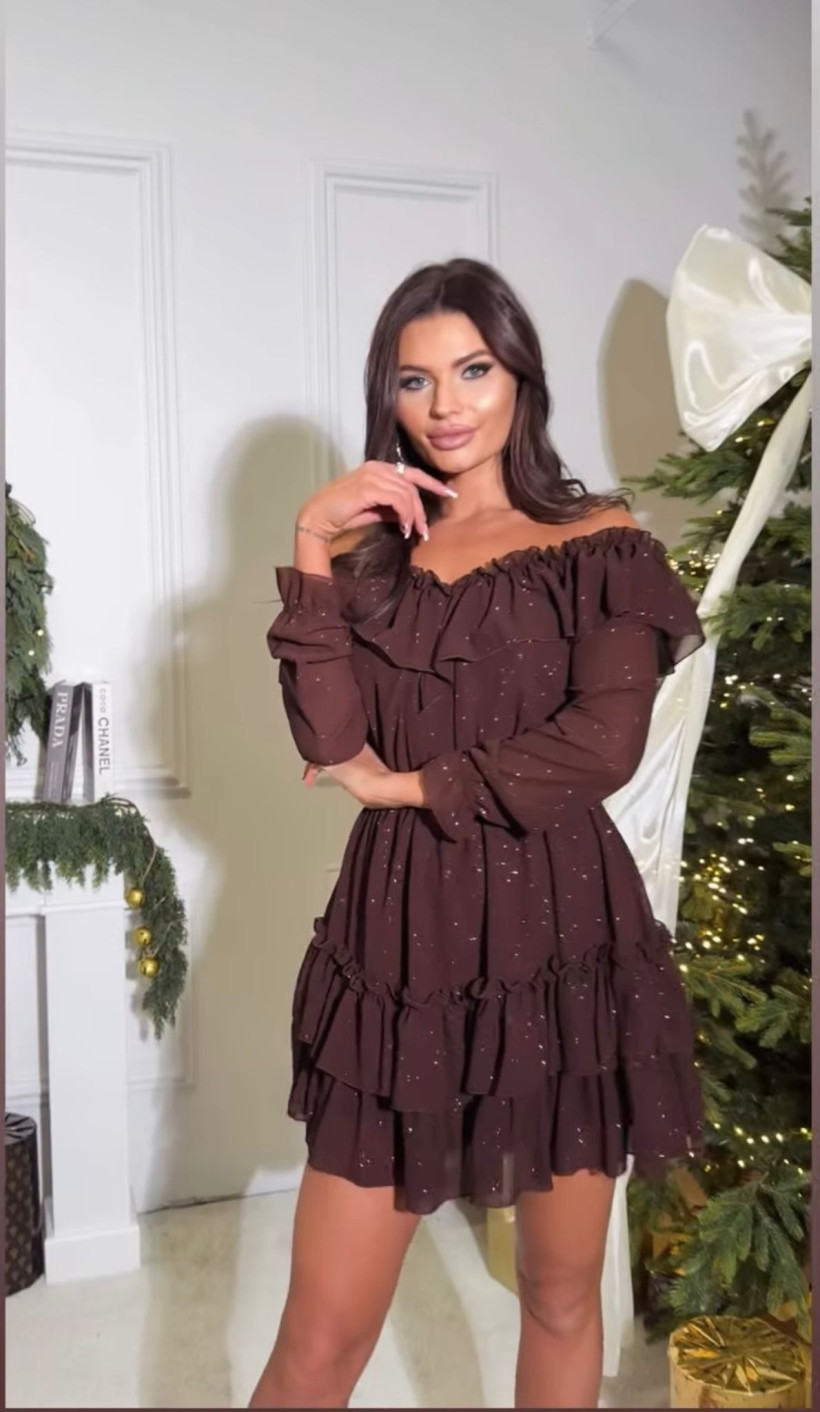 Kombinezon świąteczny czekolad