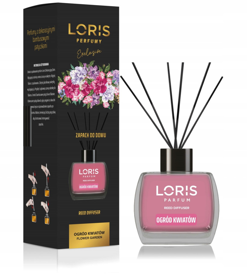 Loris zapach do domu 120 ml – ogród kwiatów