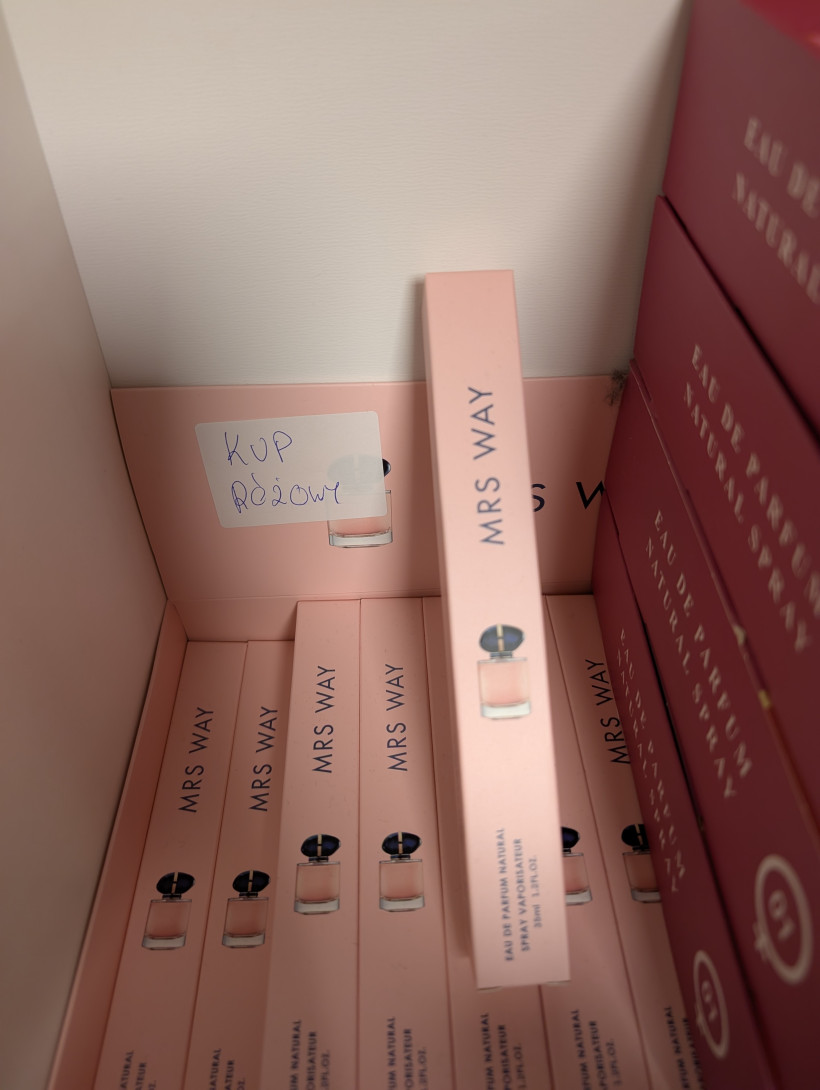 RÓŻOWY - perfumetka zapach MRS WAY 35 ml