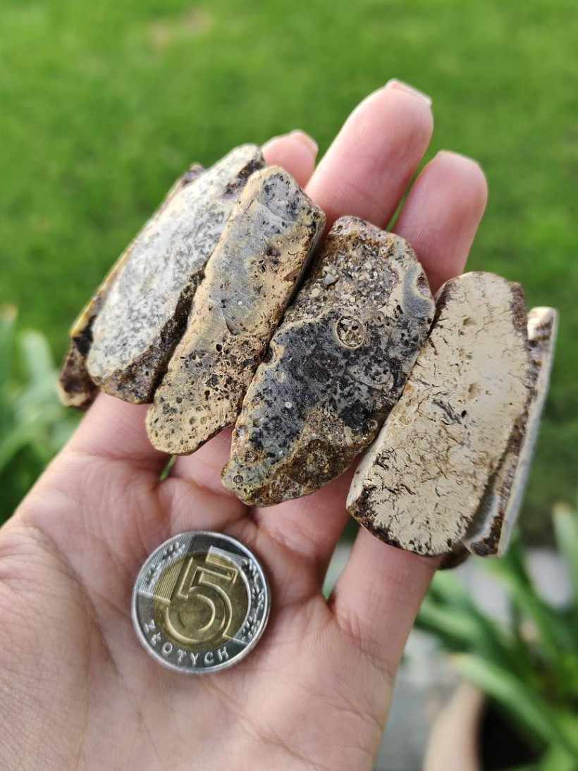 Bransoletka z surowego bursztynu bałtyckiego, duże nieregularne bryłki, elastyczna bransoletka boho, naturalna biżuteria handmade