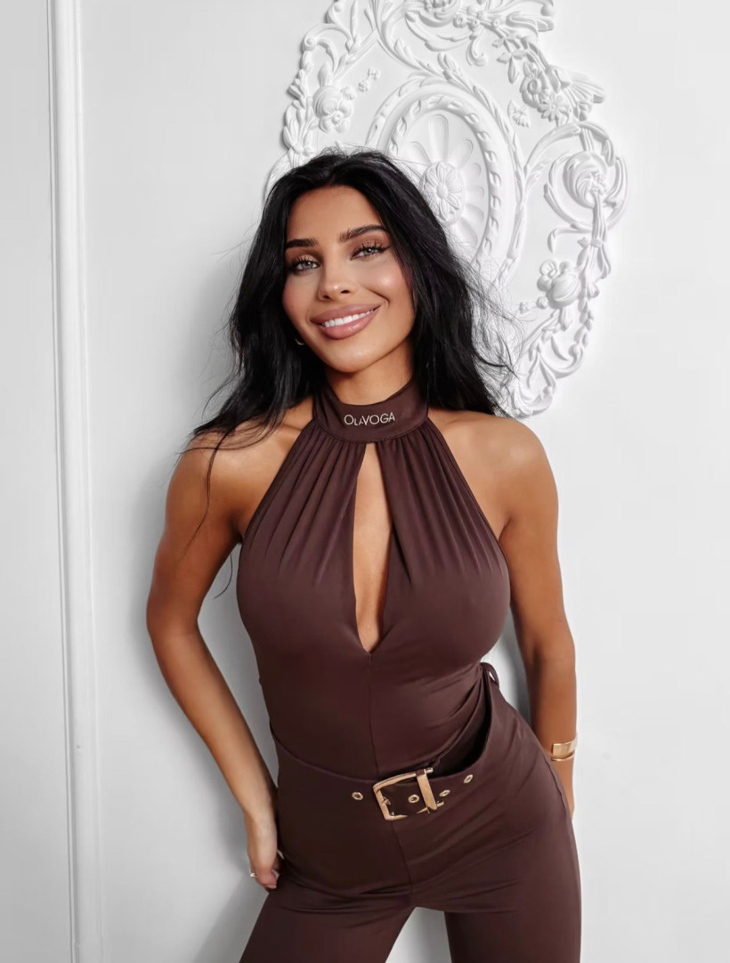 Kombinezon damski OLAVOAGA ENCHANTED 2025 brąz