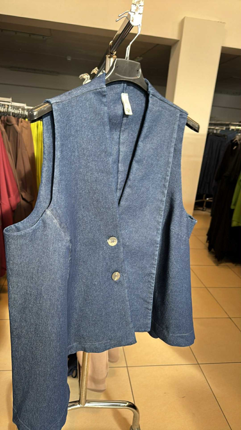 Italia nr.7 - Kamizelka jeansowa - 25281