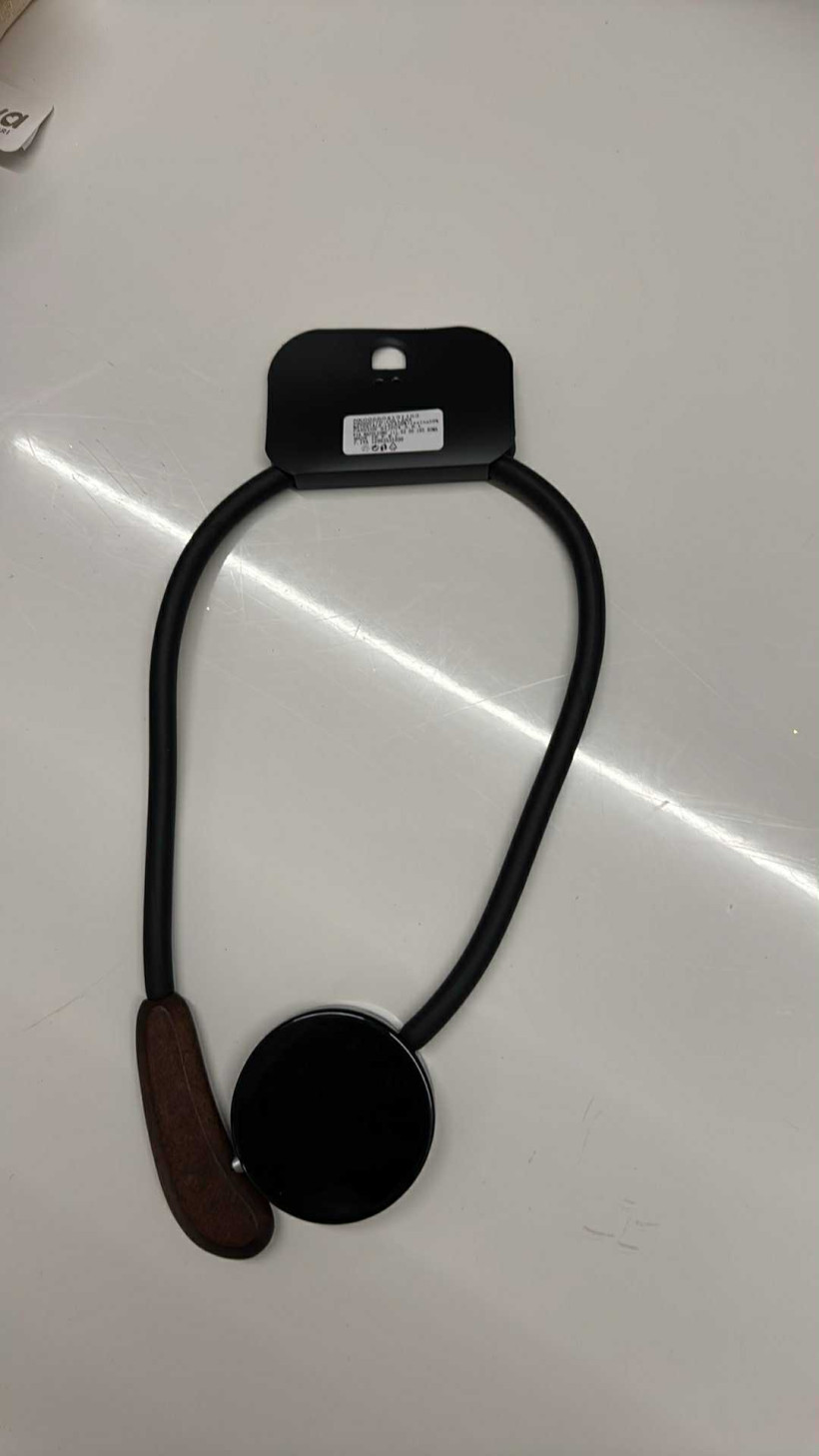 Italia nr 7 - Naszyjnik, talarek - 0056 - czarny