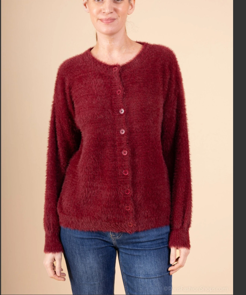 Gilet doudou à boutons TU 36/46