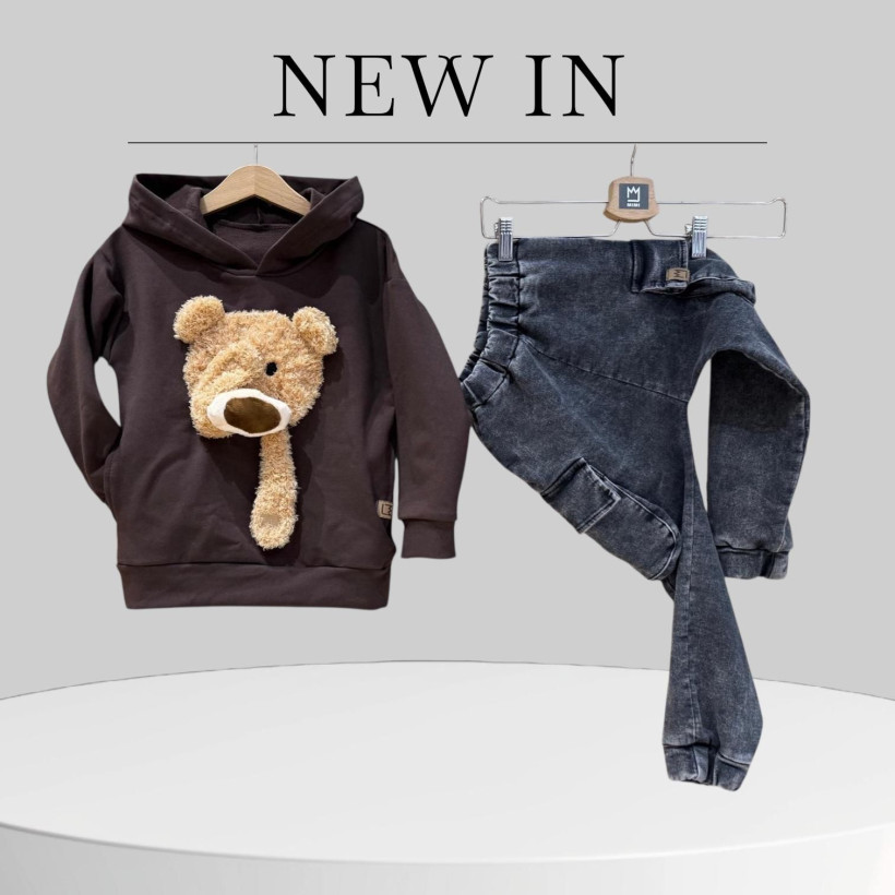 BLUZA MIŚ CZEKOLADOWA MIMI