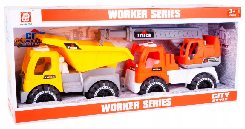 Zestaw Wywrotka + Dźwig 