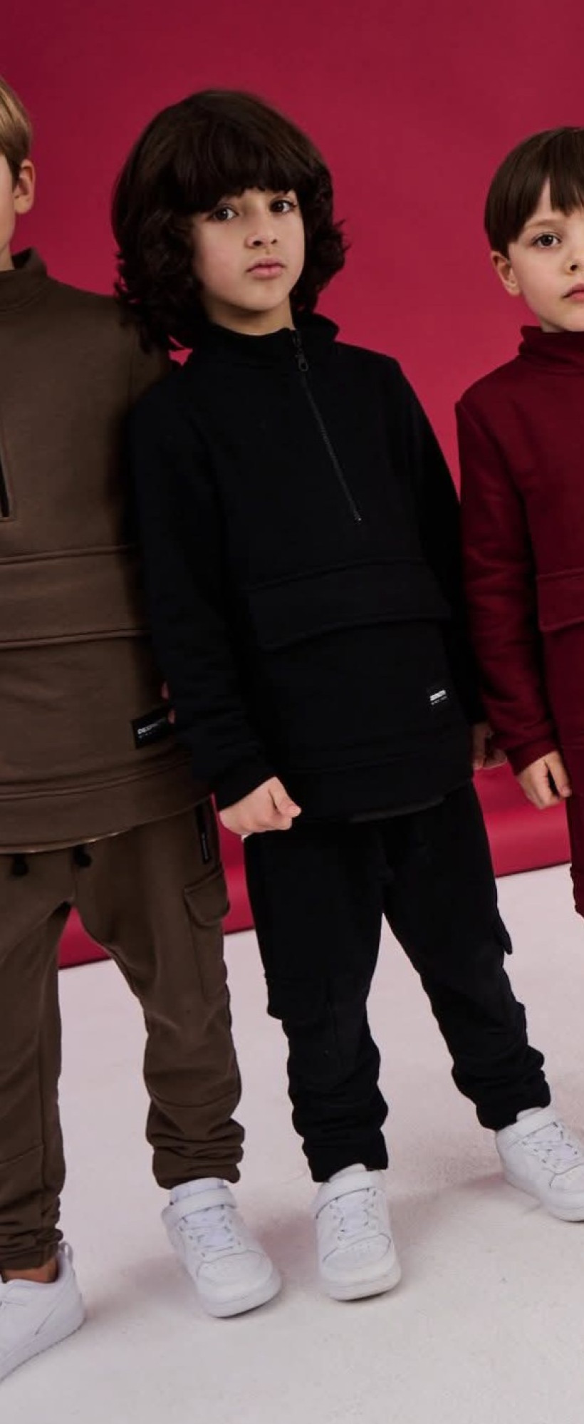 BLUZA STÓJKA CZARNA DIAGONAL DESPACITO