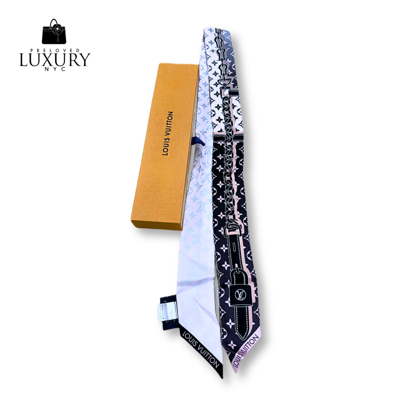 LOUIS VUITTON Bandeau BB Scarf Silk M76351 MR1220 Multicolor