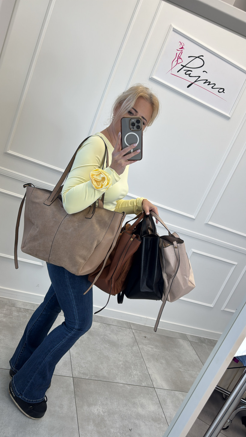 Duża torebka shopperka 11086