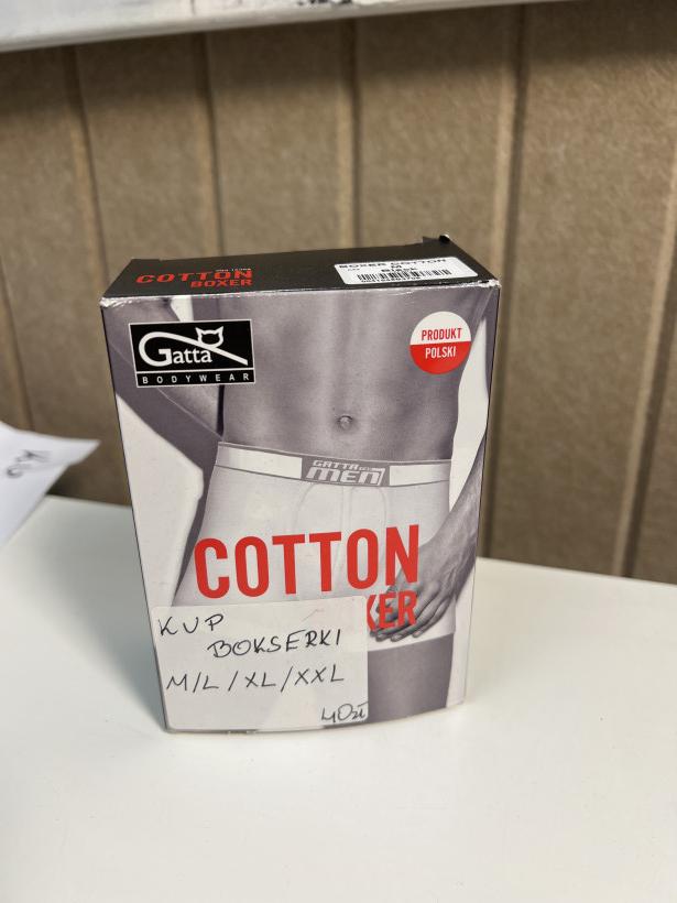 Bokserki męskie czarne Gatta