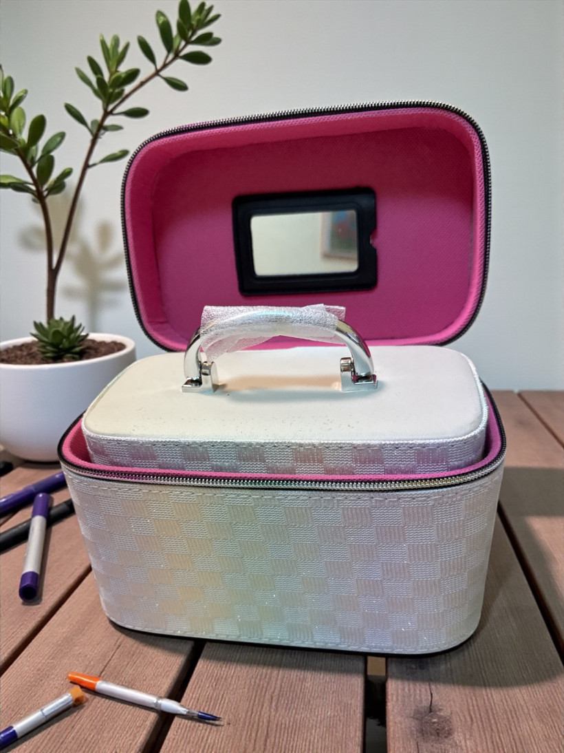 KUFEREK PODWÓJNY HOLO W KRATECZKĘ ŚMIETANKA