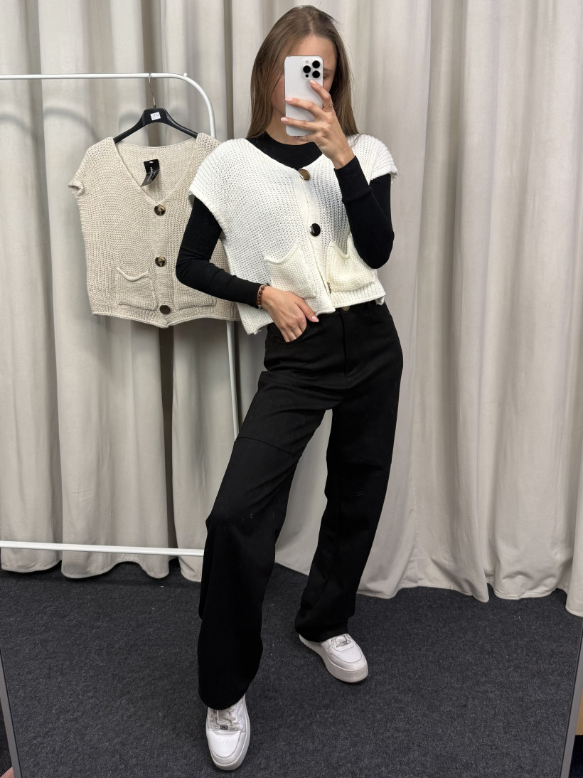 Kamizelka sweterkowa