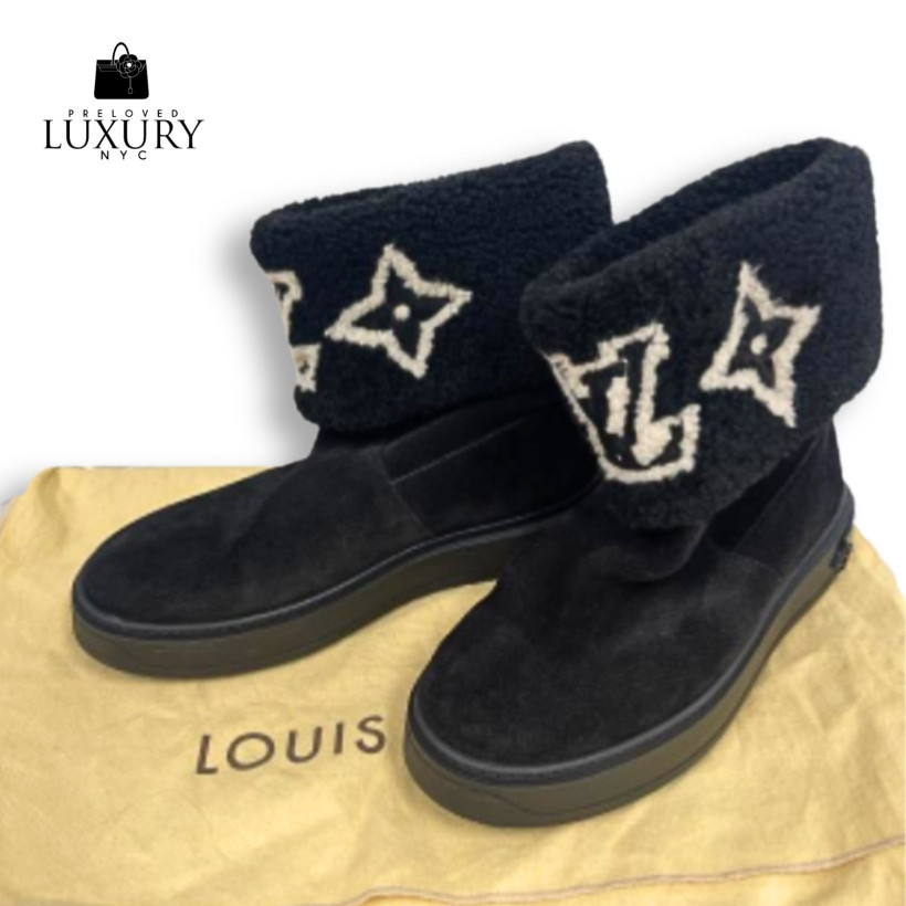 LOUIS VUITTON Boots Size 37.5