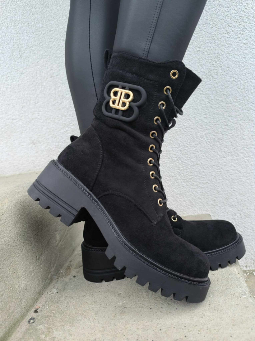 Buty workery BB czarny