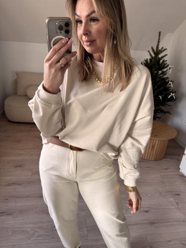 BLUZA KREMI
