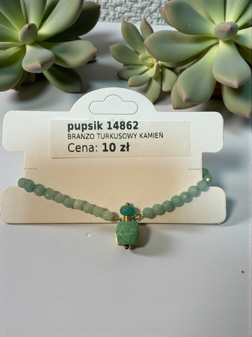 BRANZO TURKUSOWY KAMIEŃ