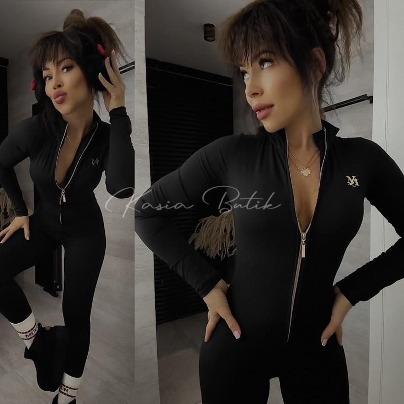 Kombinezon Bawełniany Exclusive Line Millagro Czarny