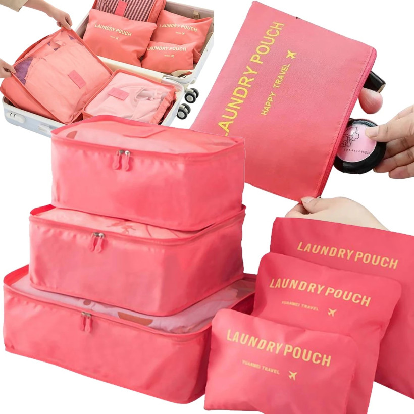 Organizer podróźny - zestaw 6szt