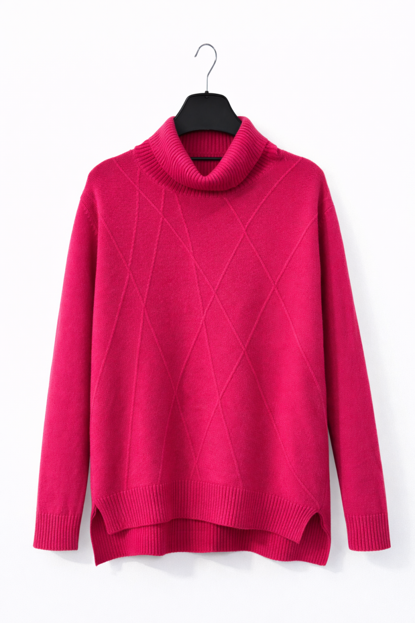 Golf wzór malinowy 1890