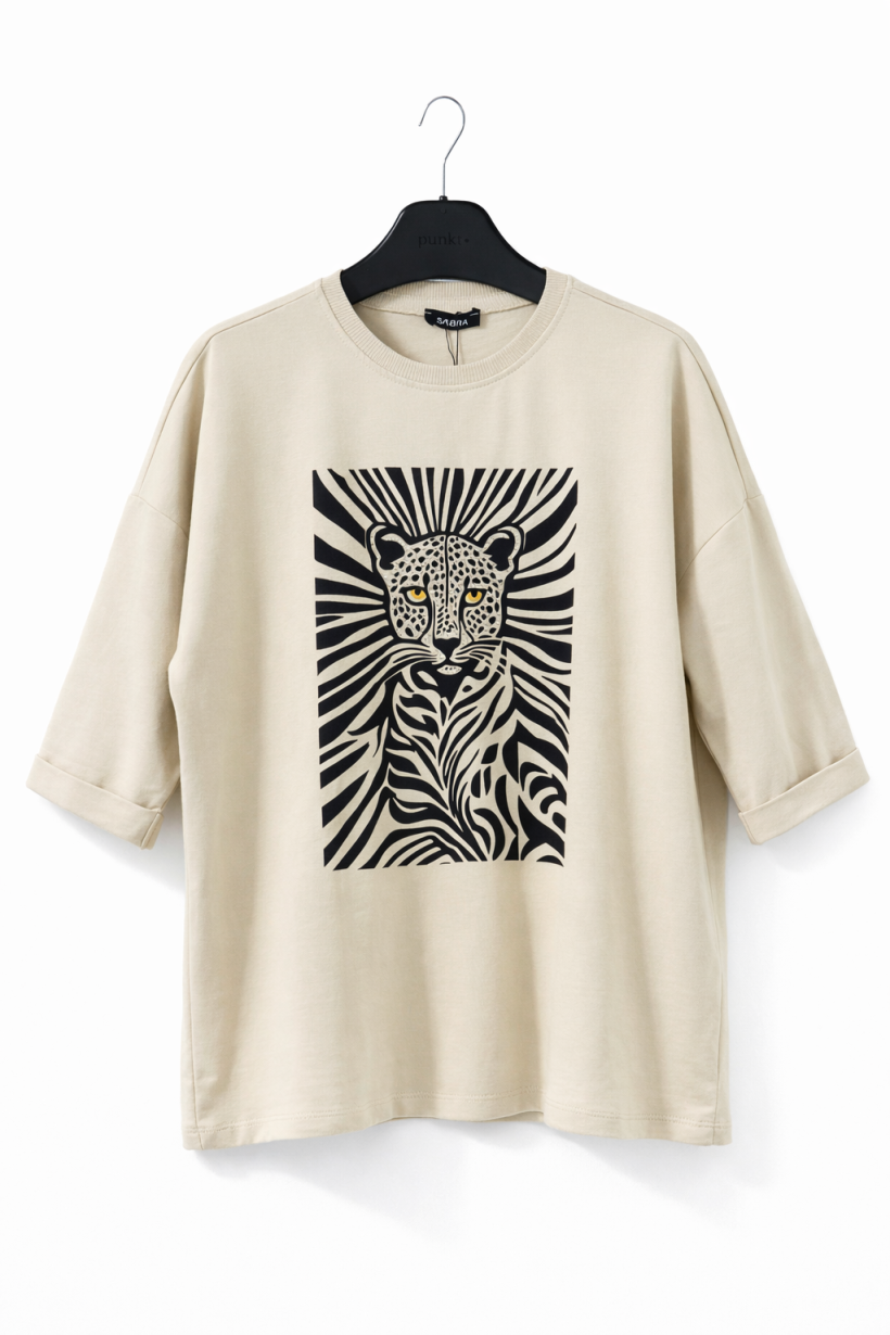 Bluzka tygrys beż 1892