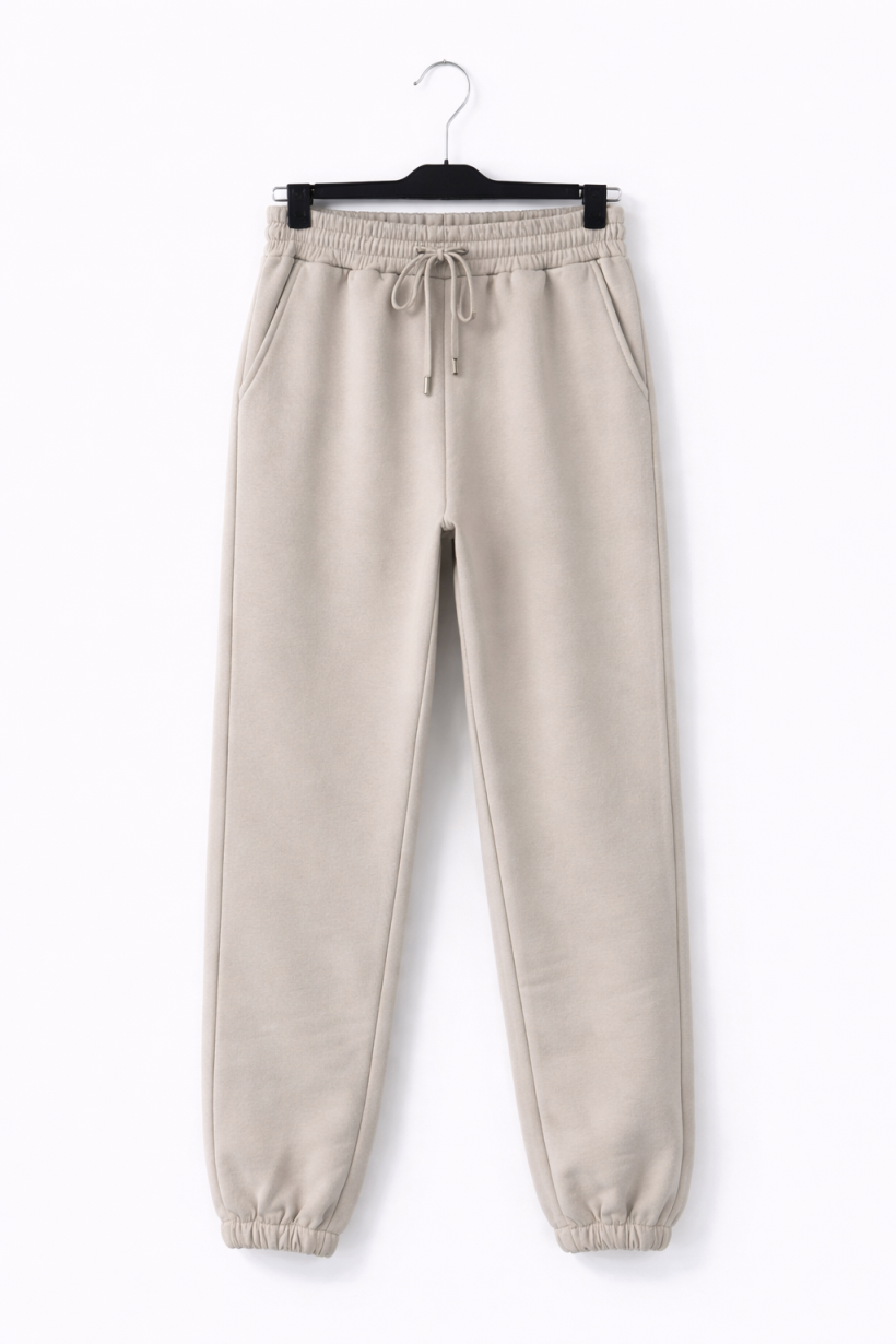 Spodnie dresowe beż 1897