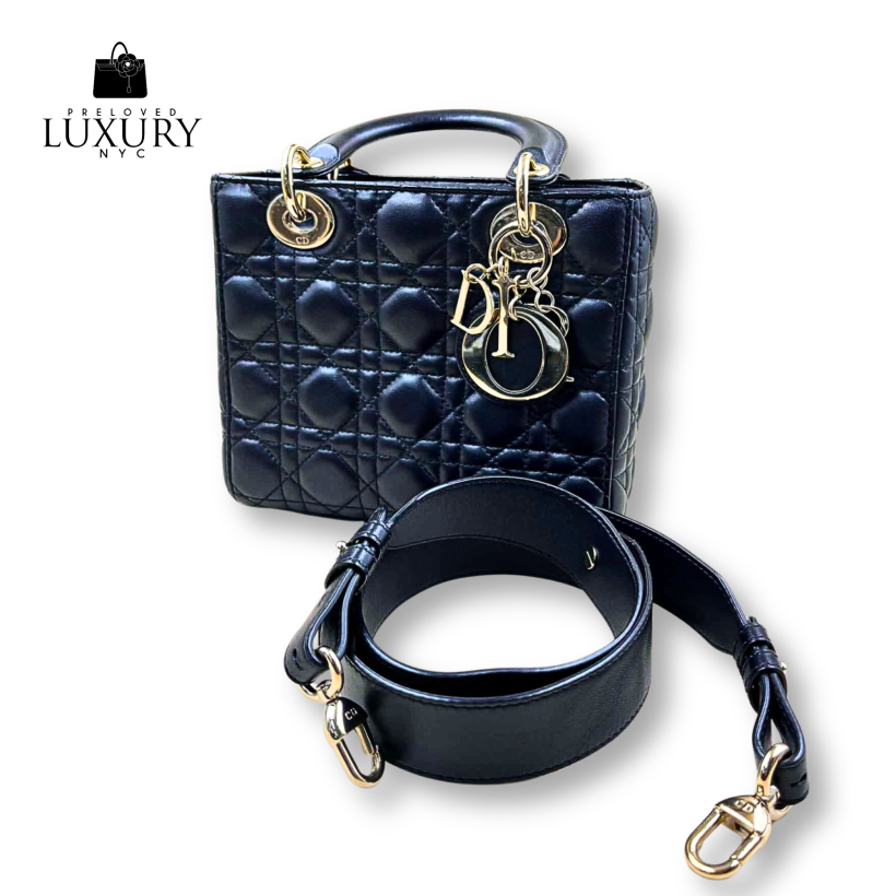 DIOR My Lady Dior Cannage Small Handbag