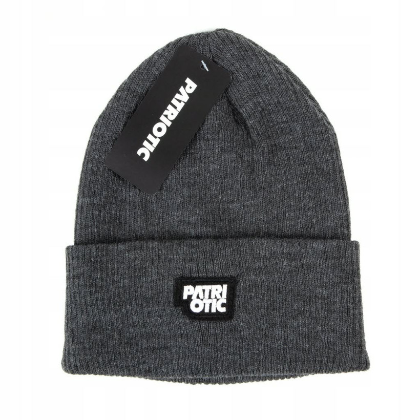 Czapka zimowa marki Patriotic szara