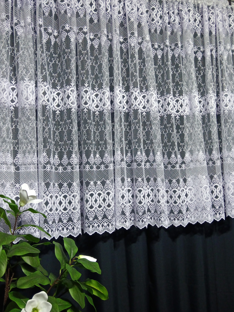 Firana gotowa siatka turecka 400x150cm