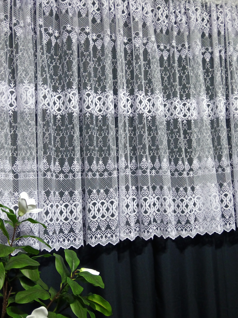 Firana gotowa siatka turecka 500x150cm