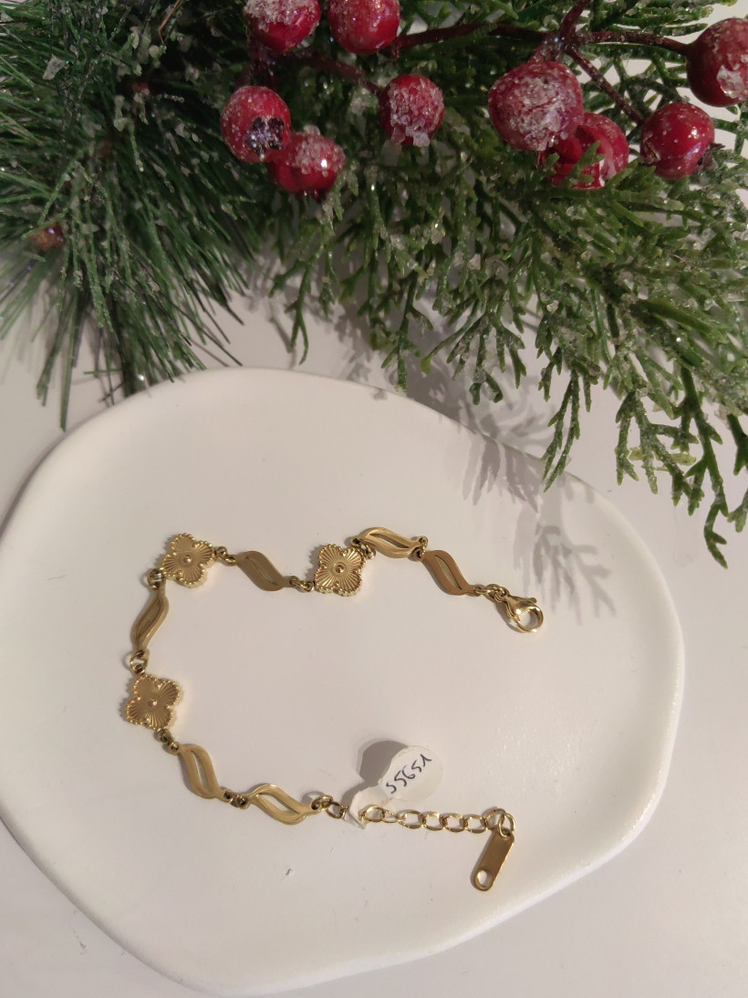 bransoletka z lilijkami 