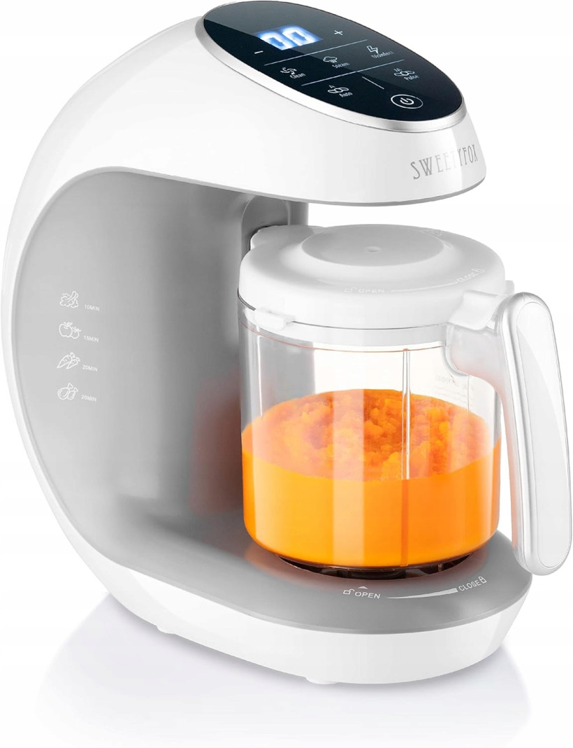 BEZPIECZNY ROBOT DO POSIŁKÓW DLA DZIECI SWEETY FOX 7W1