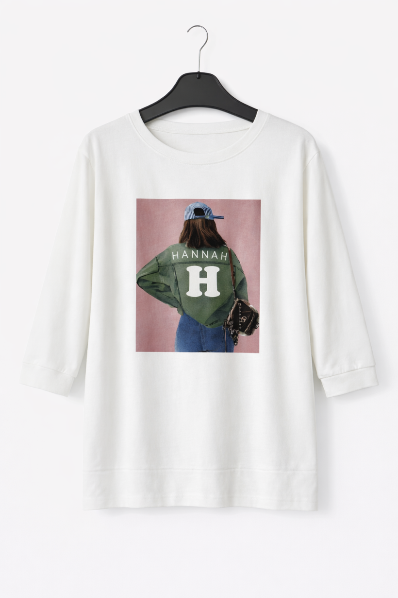 Bluzka aplikacja biała megi 1900