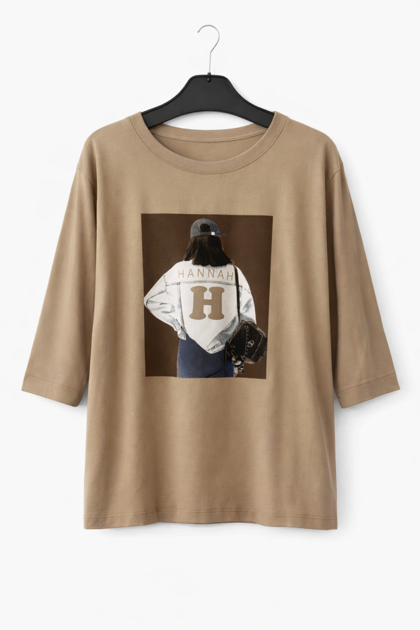 Bluzka aplikacja latte megi 1900