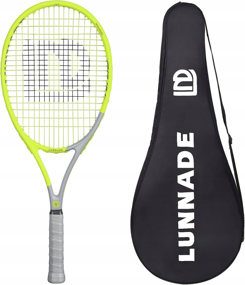 Rakieta tenisowa LUNNADE 27 cali z pokrowcem plus Druga gratis