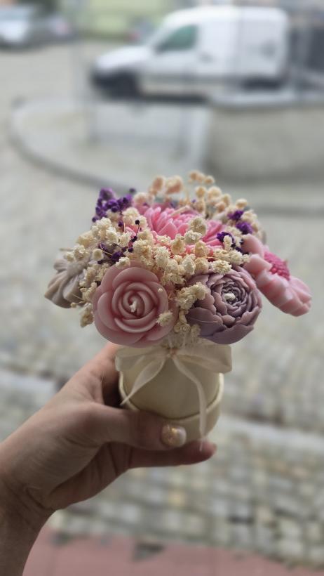 Box świece sojowe mały 