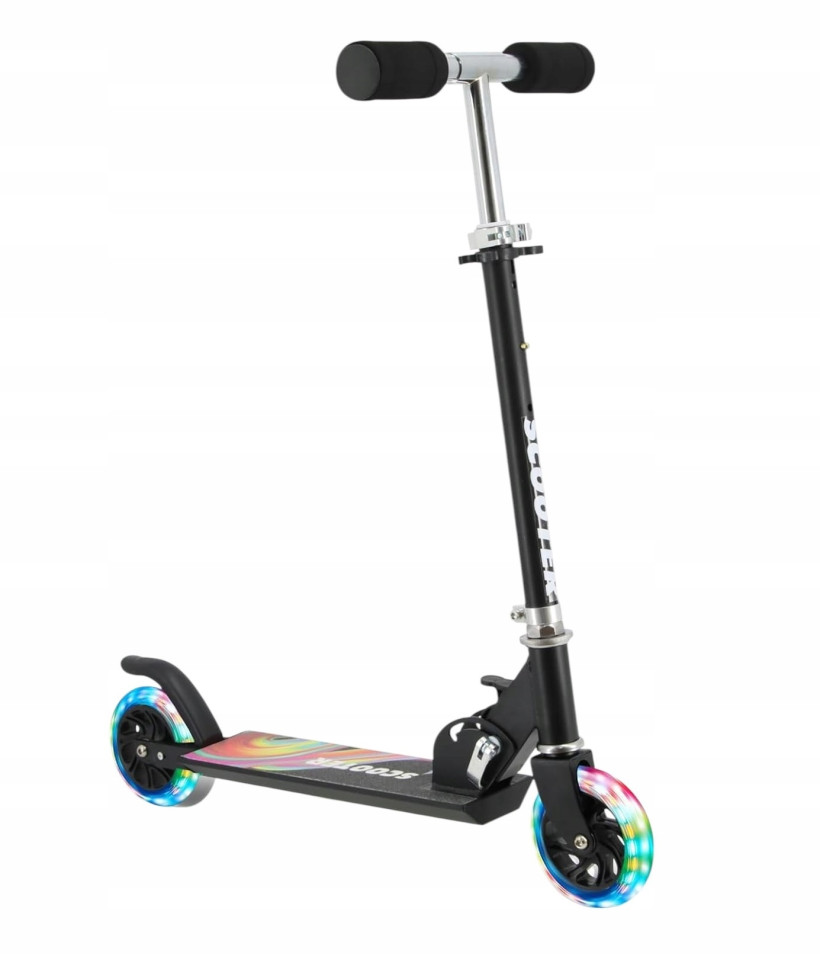 Hyiatyo TB-H201 Składana Hulajnoga Dziecięca Kółka LED Regulowana Wysokość