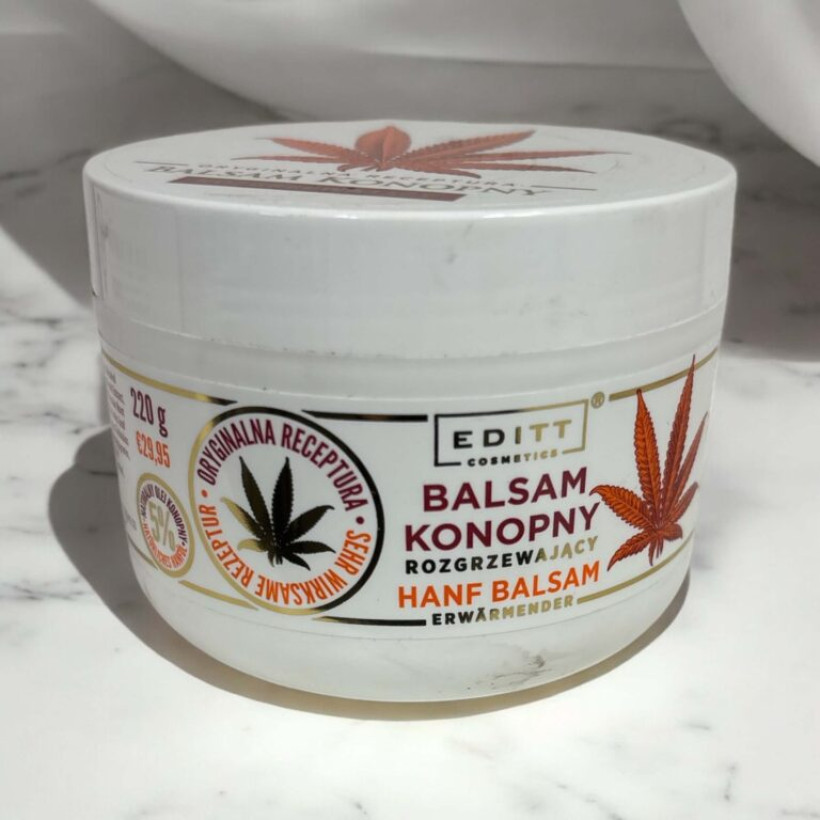 BALSAM KONOPNY ROZGRZEWAJĄCY
