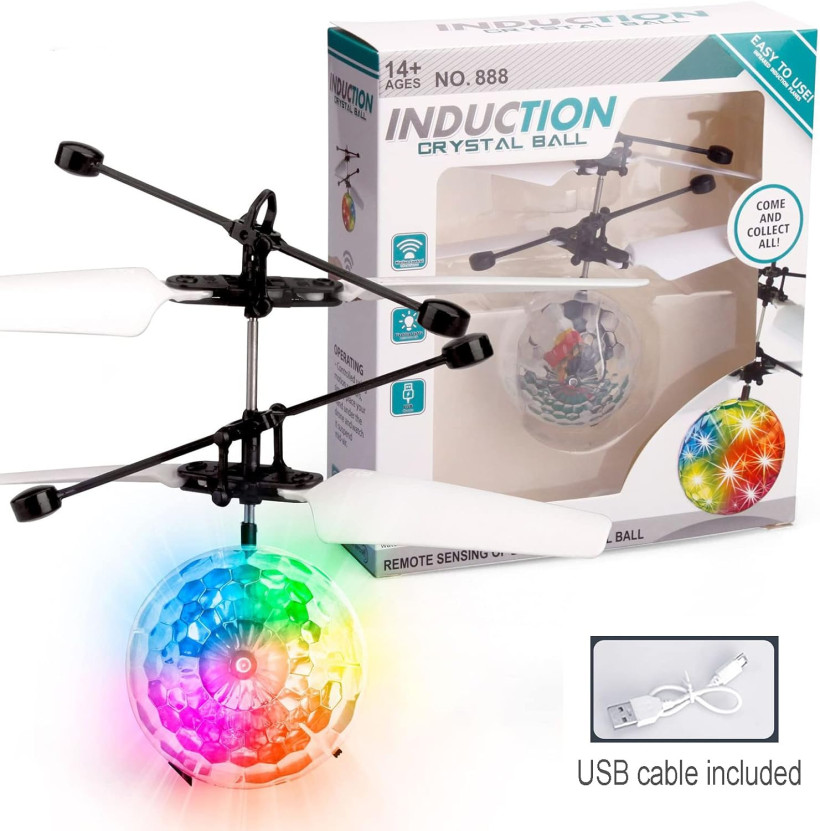 Latająca kula sterowana dłonią