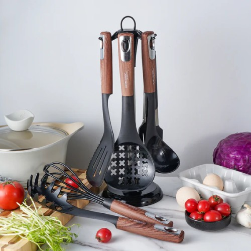 Zestaw przyborów silikonowych 7-częściowy - MP-6103