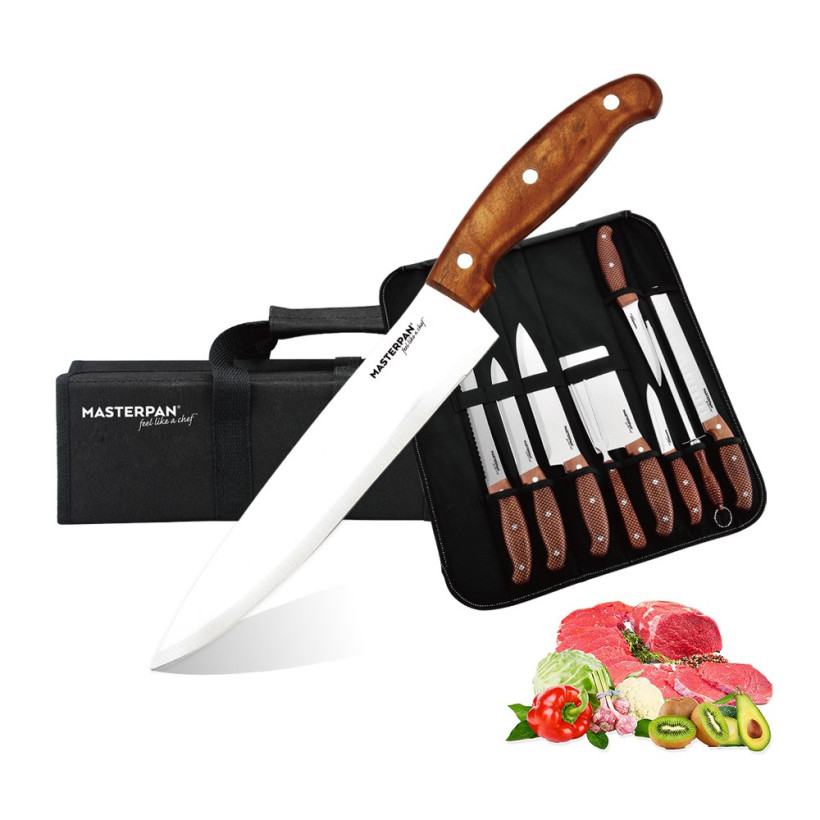 Zestaw noży 9-częściowy - MP-6050