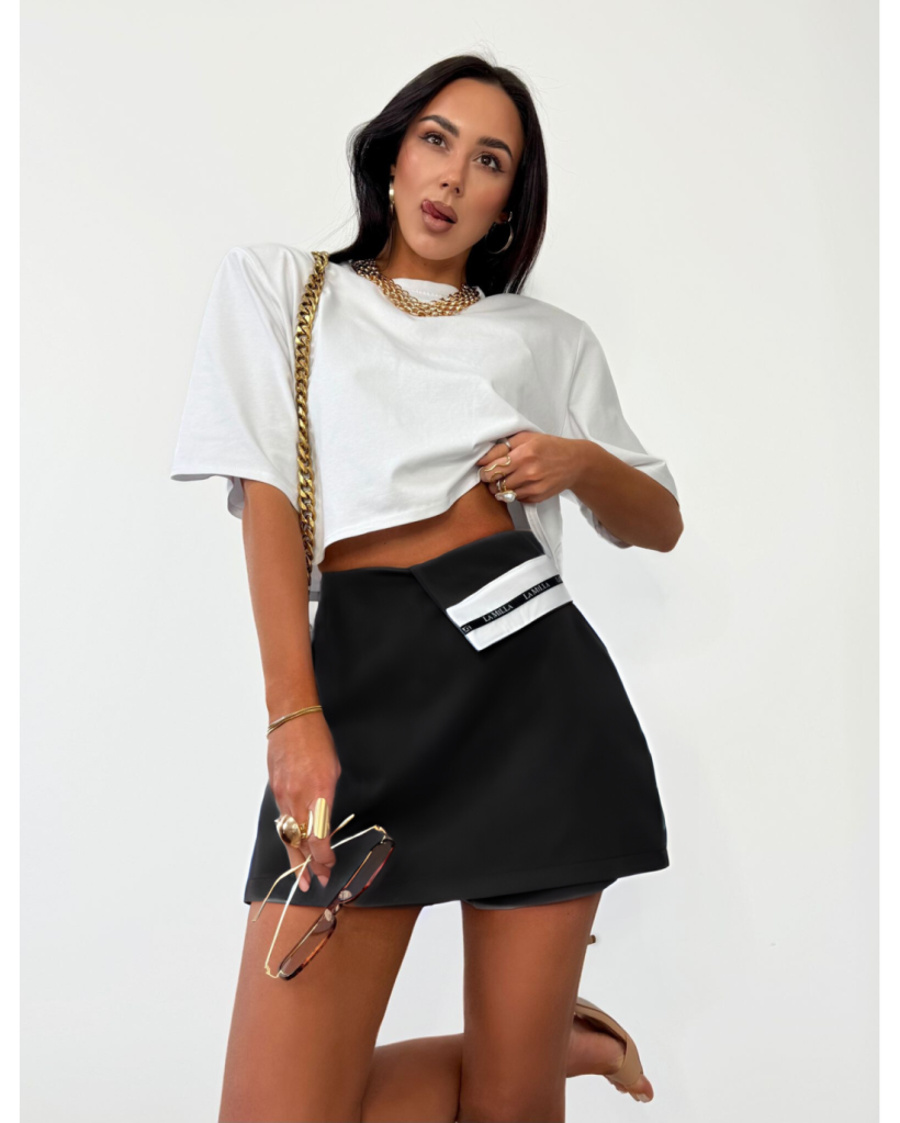 Spódnico - spodenki La Milla Ever czarny