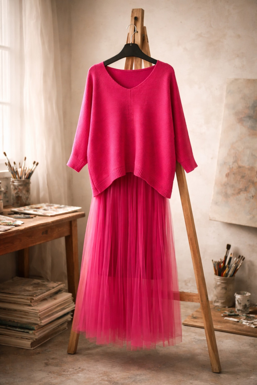 Komplet malinowy 1904