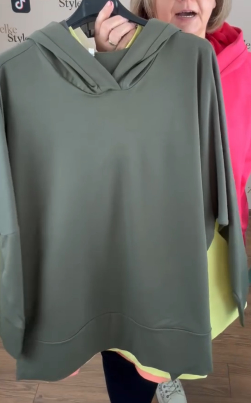 Bluza z kapturem, mf - 2 - 13911 - khaki